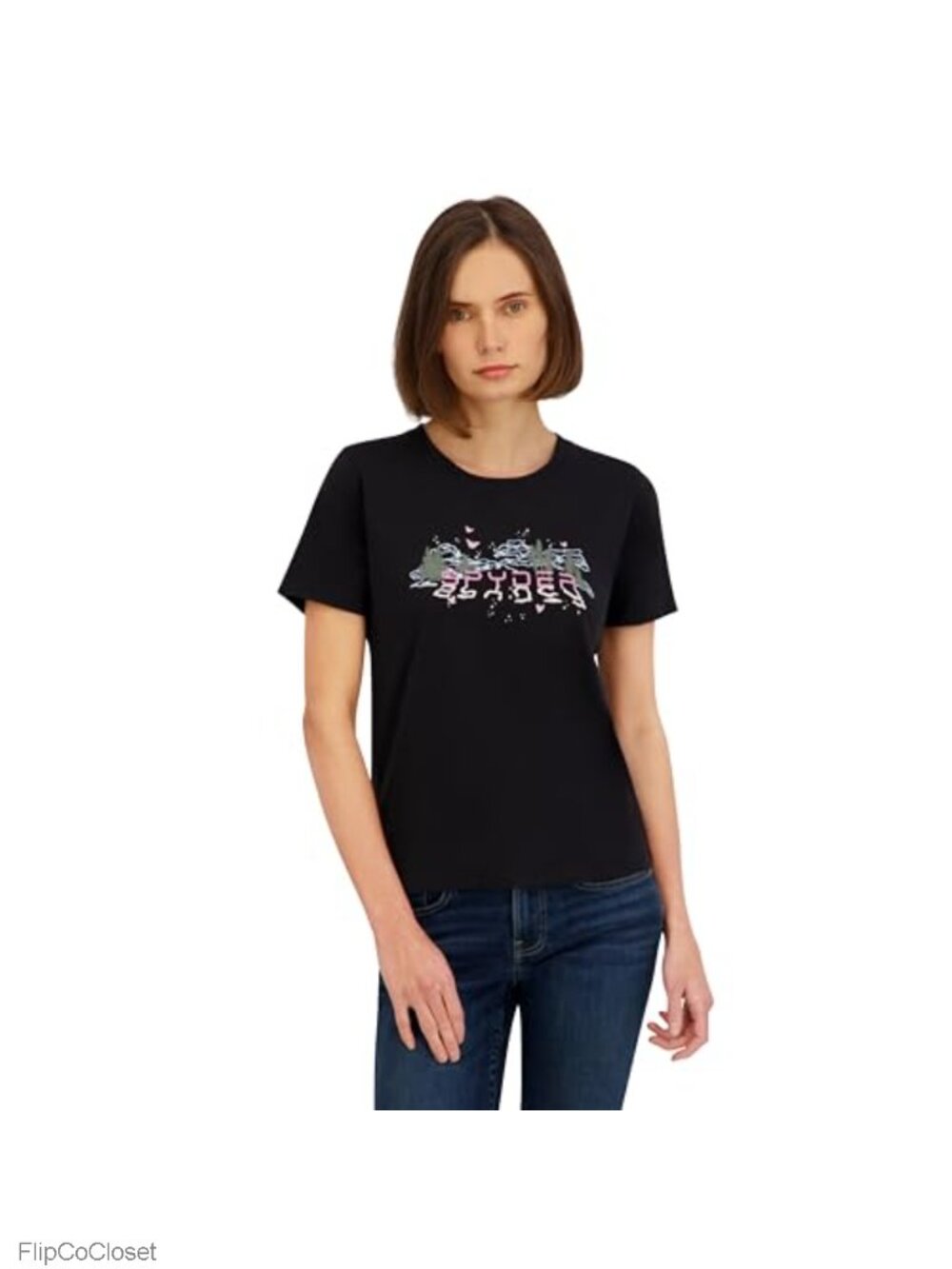 Spyder Mountain Range Graphic Short Sleeve Crew Neck Tee